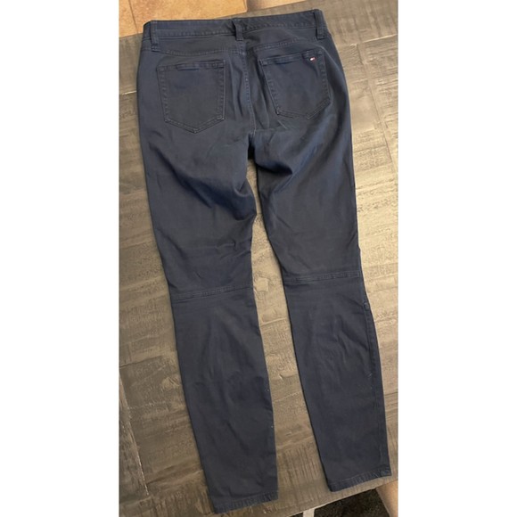 Tommy Hilfiger Moto Legging Navy Blue Pants - Sz 8 - Picture 3 of 13